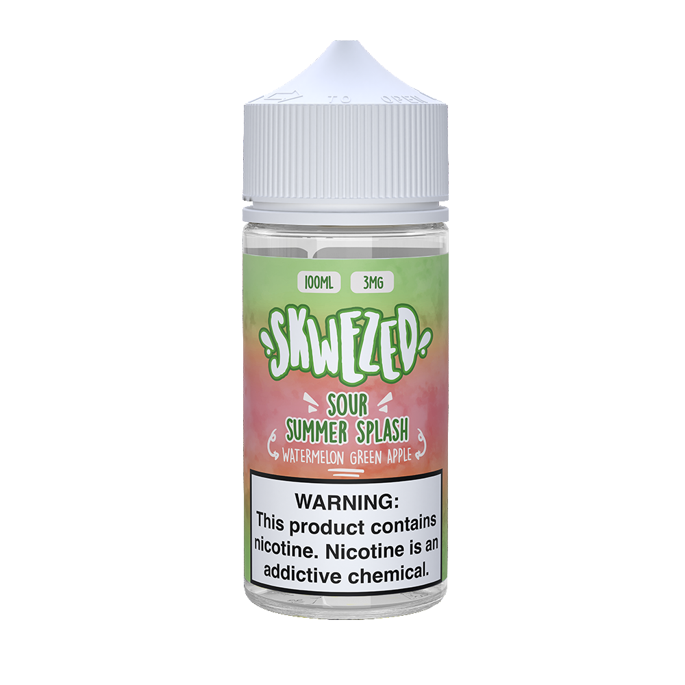 Sour Summer Splash (Watermelon Green Apple) by Skwezed Series 100mL Bottle Only