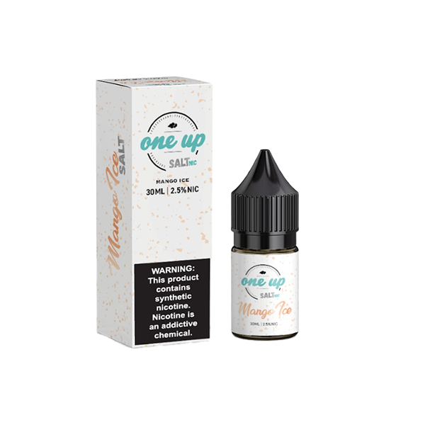 Mango Ice by One Up TFN Salt Series E-Liquid 30mL (Salt Nic) with Packaging