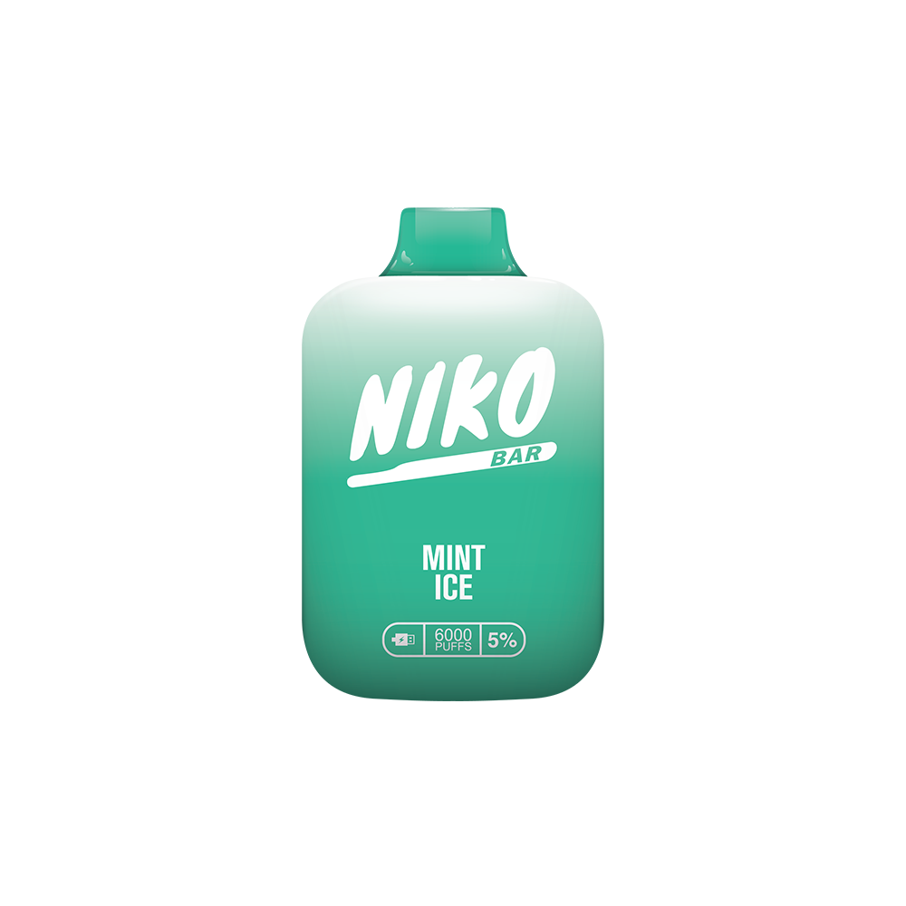 Niko Bar Disposable | 7000 Puffs | 15mL 50mg Mint Ice