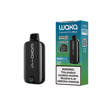 WAKA SoPro DM8000 17mL 8000 Puff Disposable Fresh Mint with Packaging