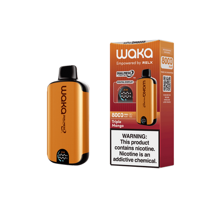 WAKA SoPro DM8000 17mL 8000 Puff Disposable Triple Mango with Packaging