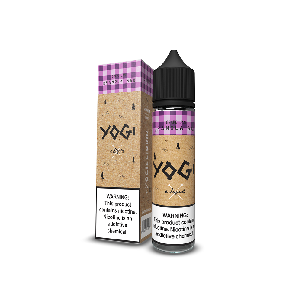 Grape Jam by Yogi E-Liquid 60mL (Freebase) with packaging