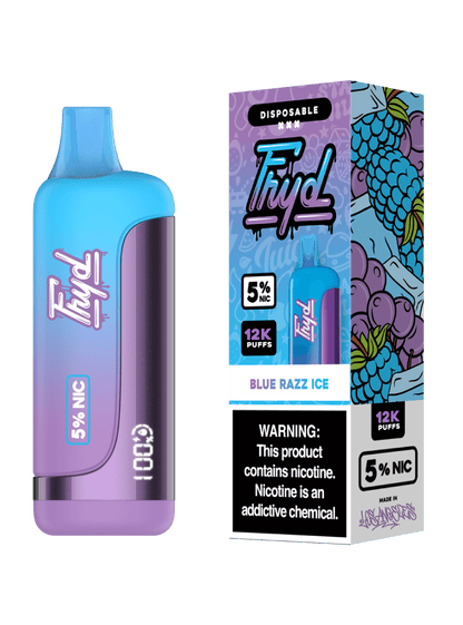 FRYD Disposable 12,000 Puffs (17mL) 50mg - Blue Rass Ice