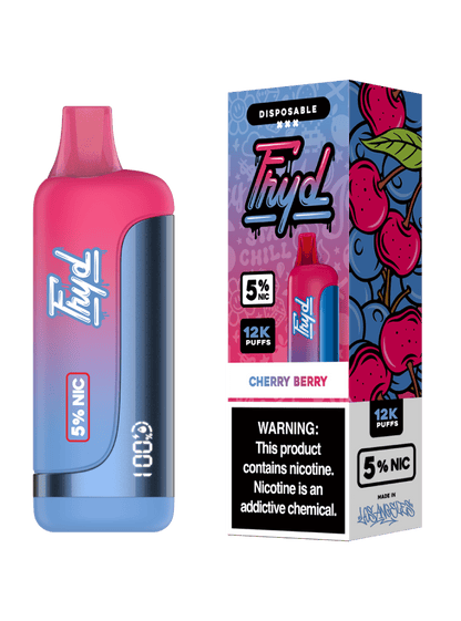 FRYD Disposable 12,000 Puffs (17mL) 50mg - Cherry Berry