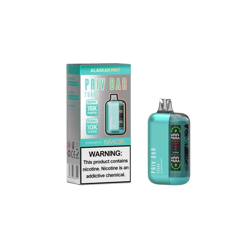 SMOK – Space Man Disposable 10,000 Puffs 15ml 50mg Alaskan Mint