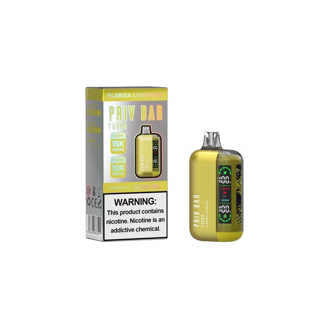 SMOK – Space Man Disposable 10,000 Puffs 15ml 50mg Florida Lemonade