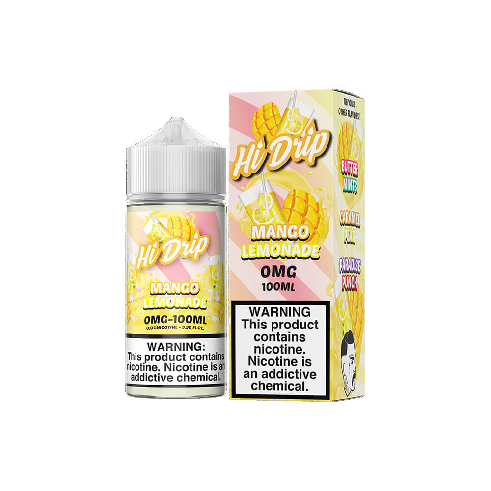 Mango Lemonade | Hi-Drip Series E-Liquid | 100mL Mango Lemonade with Packaging