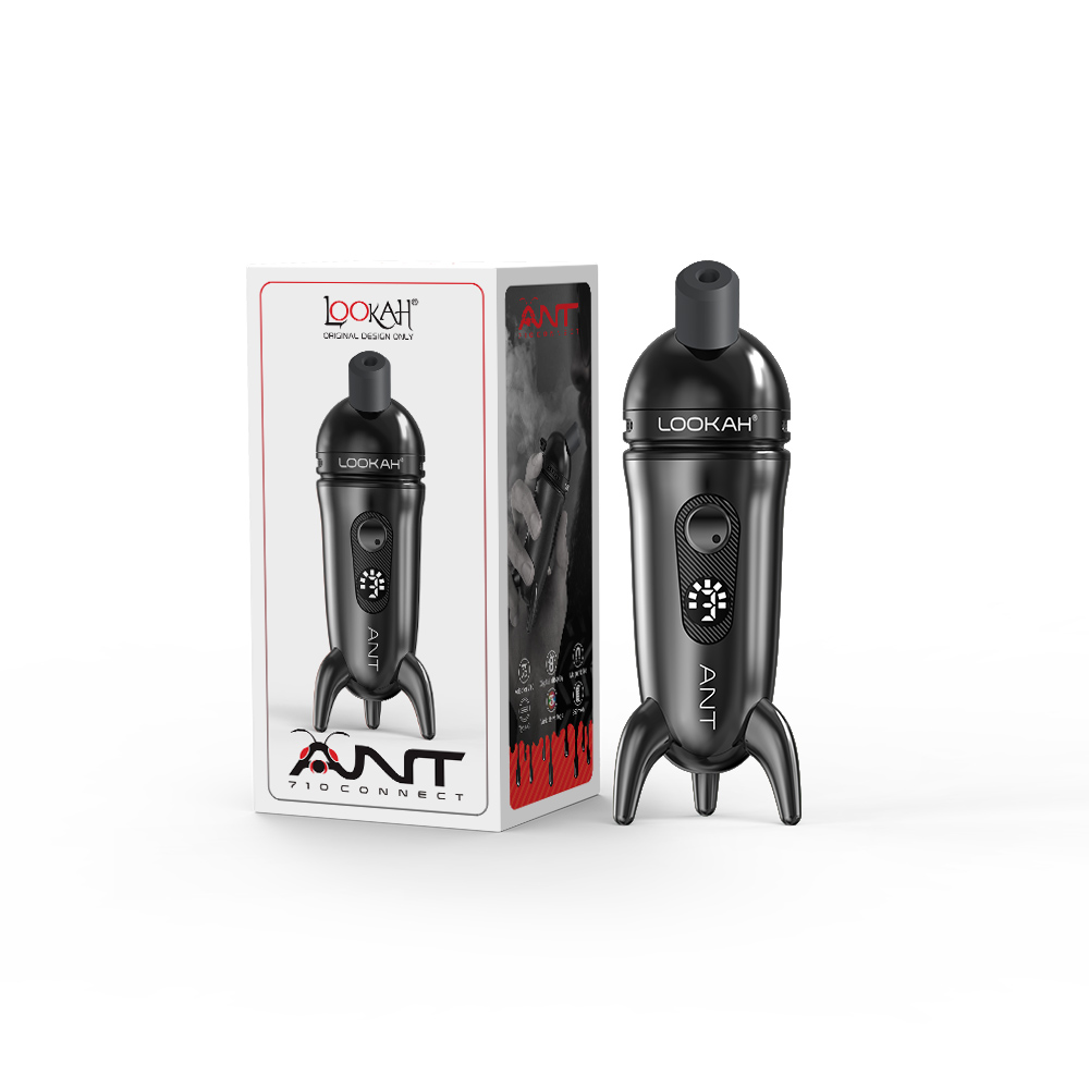 Lookah Ant 710 Battery Mod - Black with packaging