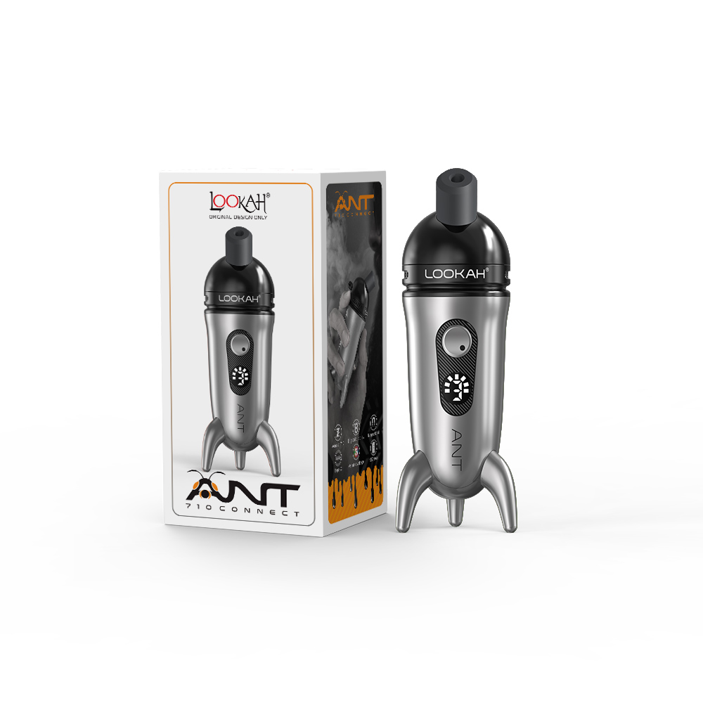 Lookah Ant 710 Battery Mod - Gray with packaging