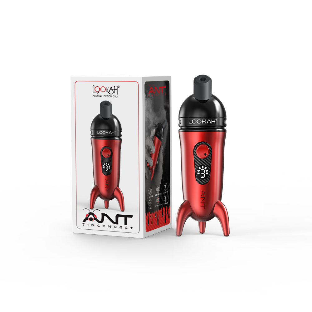 Lookah Ant 710 Battery Mod - Red with packaging