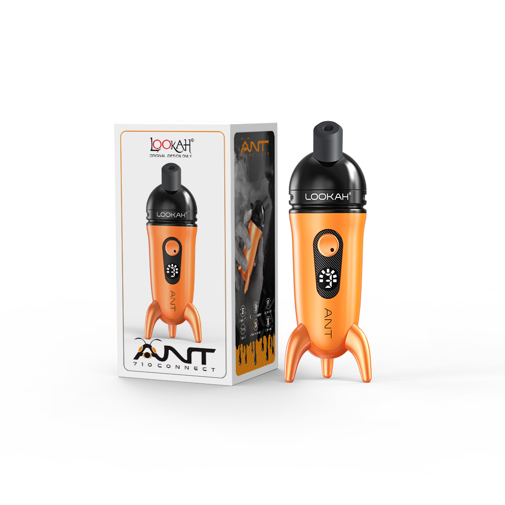 Lookah Ant 710 Battery Mod - Orange with packaging