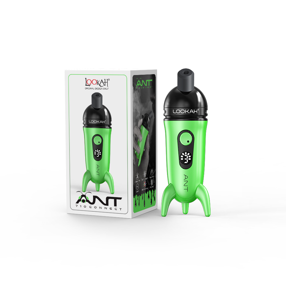 Lookah Ant 710 Battery Mod - Green with packaging