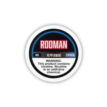 Rodman Nicotine Pouches (20ct Can)(5-Can Pack) | Pepper Mint