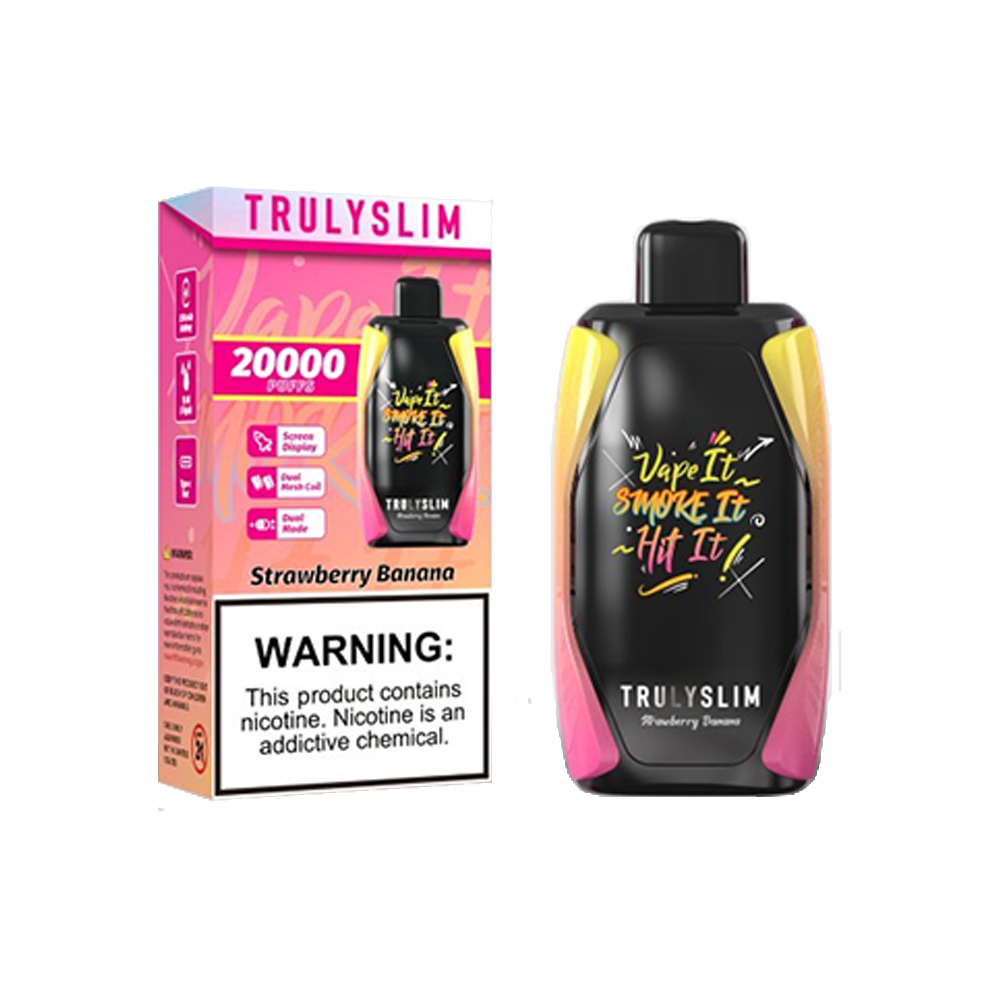 Truly Bar Trulyslim 20K Disposable Strawberry Banana