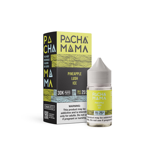 Pineapple Lush Ice | Pachamama Plus Metatine Salts | 30mL | Bottle with Packaging