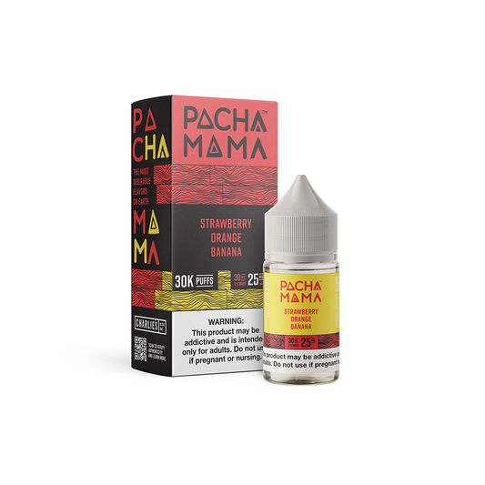 Strawberry Orange Banana | Pachamama Plus Metatine Salts | 30mL with packaging