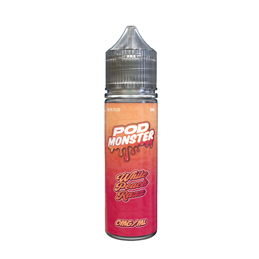 Pod Monster 60mL White Peach Razz