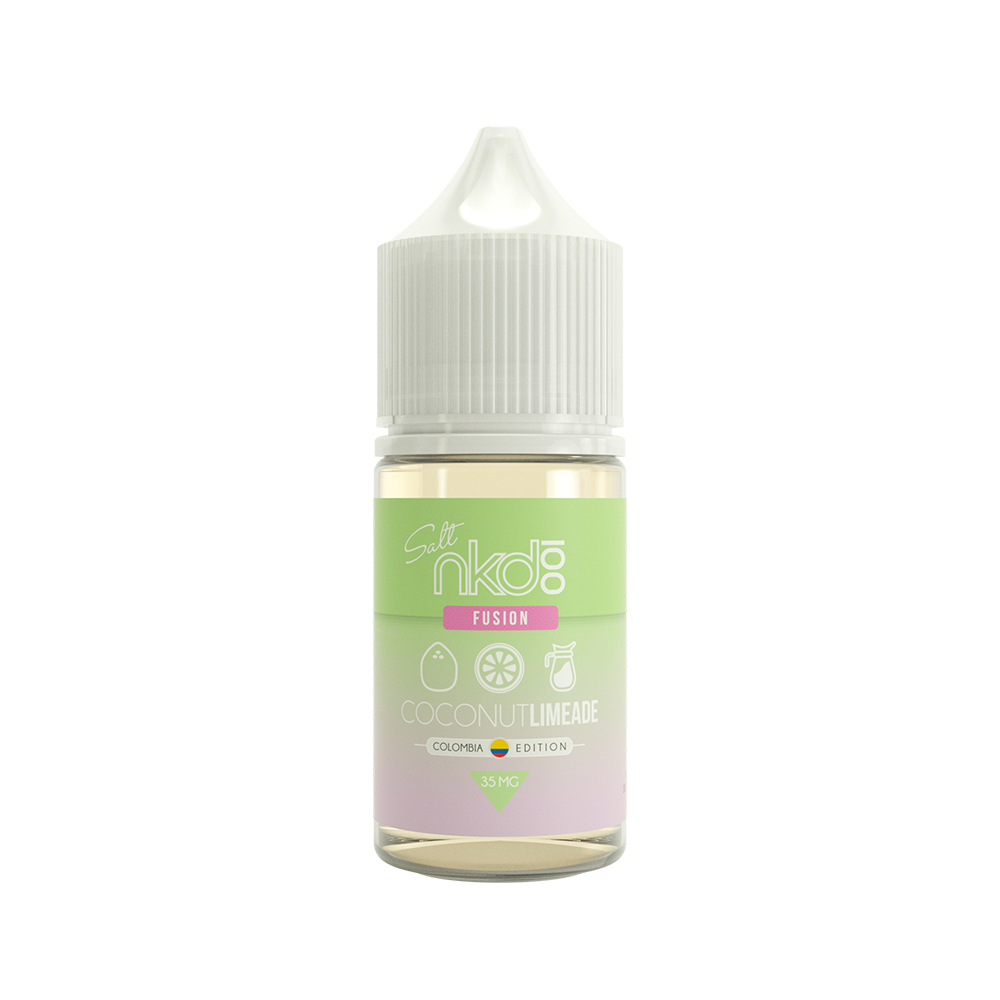 Naked 100 Columbia Edition Coconut Limeade Nic Salt Vape Liquid 30mL (35mg) Bottle Only