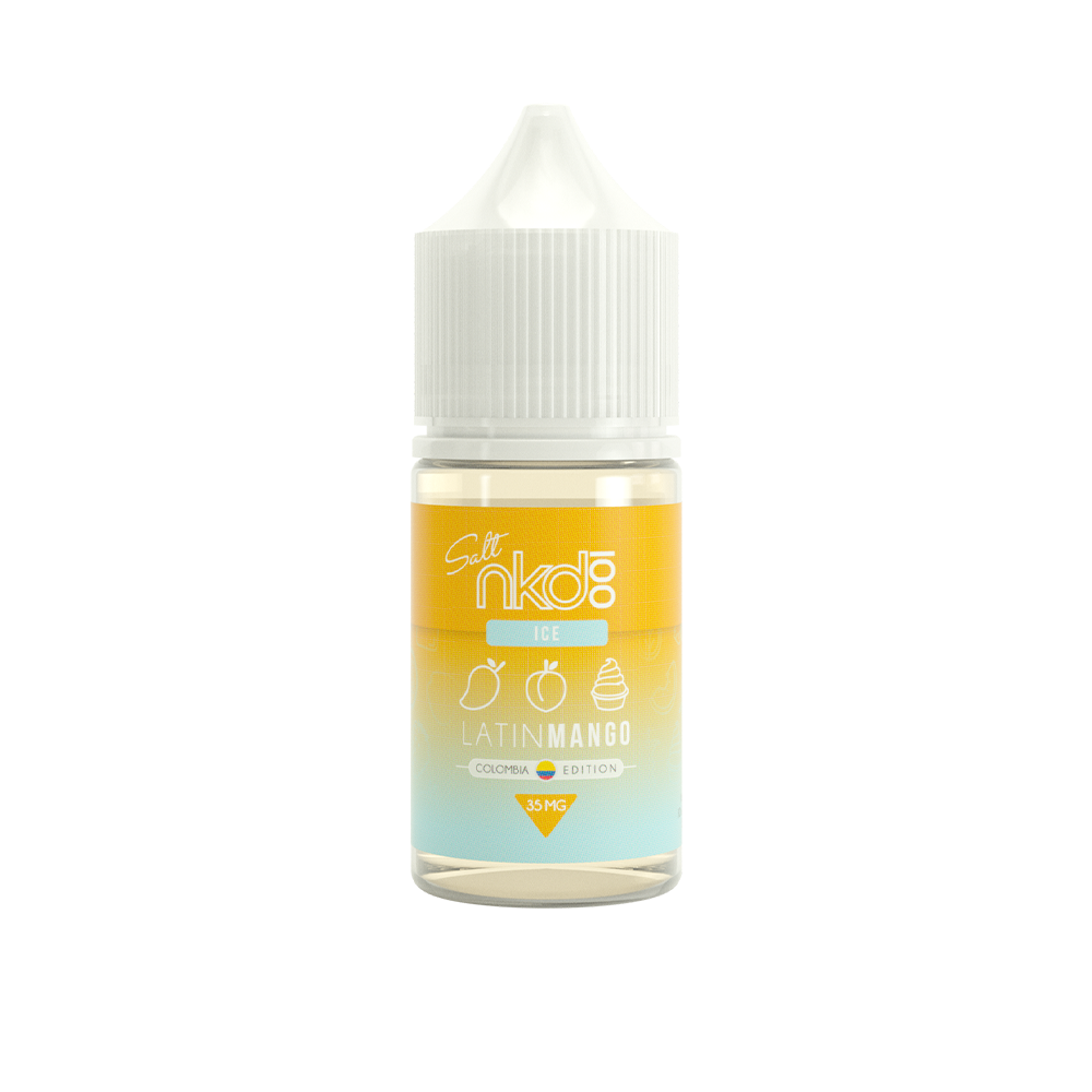 Naked 100 Columbia Edition Latin Mango Nic Salt Vape Liquid 30mL (35mg) Bottle Only