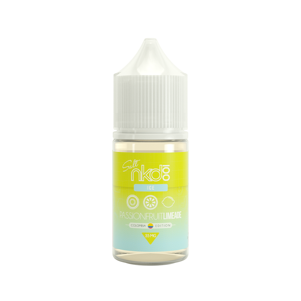 Naked 100 Columbia Edition Passion Fruit Limeade Nic Salt Vape Liquid 30mL (35mg) Bottle Only