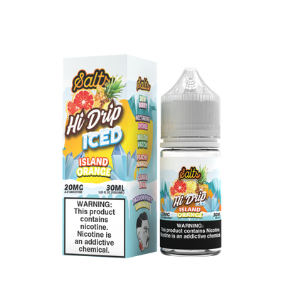 Island Orange Iced by Hi-Drip Salts Series 30mL with Packaging