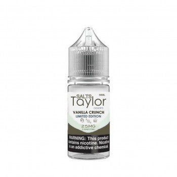 Vanilla Crunch by Taylor Salts E-Liquid 30mL Bottle