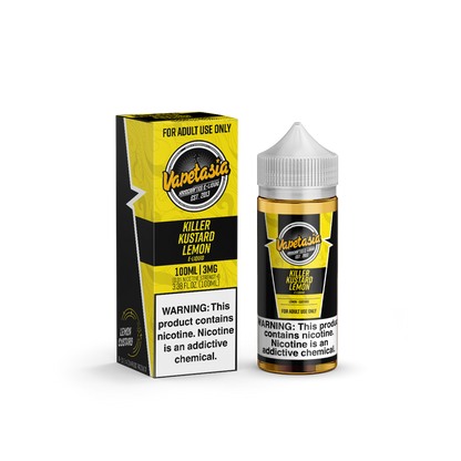 Killer Kustard by Vapetasia Series 100mL Lemon with Packaging