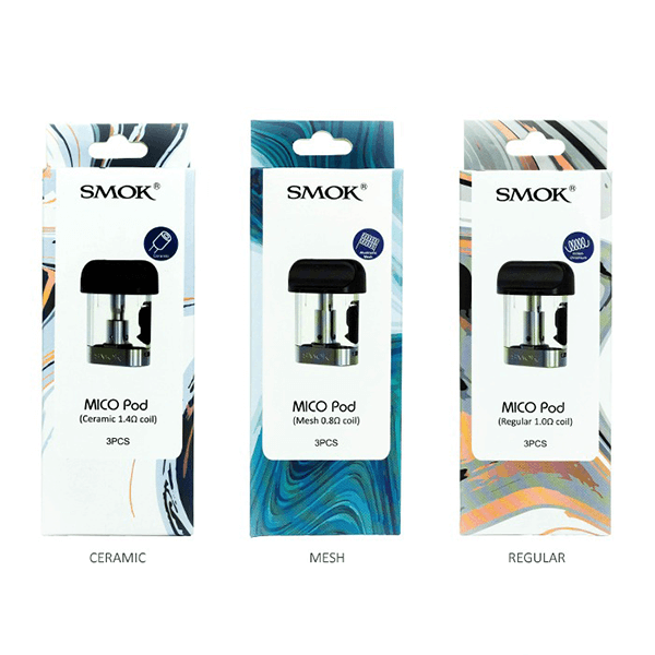 SMOK Mico Pods (3-Pack) group photo