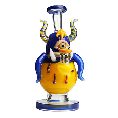 Lookah 8″ Mini One-eyed Big-bellied Monster Bong (WPC1205) Dark Blue