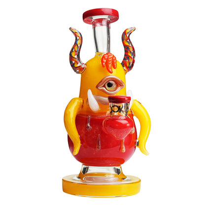 Lookah 8″ Mini One-eyed Big-bellied Monster Bong (WPC1205) Yellow