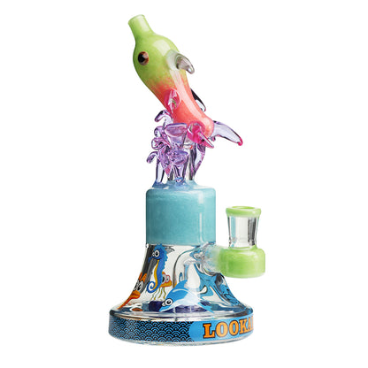 Lookah 9″ Cool Oceans World Artistic Dab Rig (WPC1206) Green