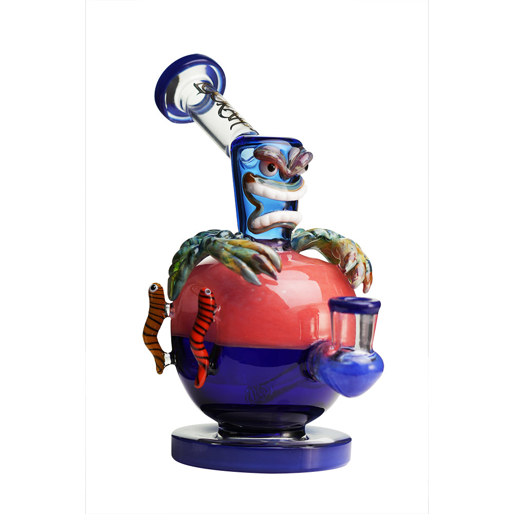 Lookah 9″ Mini Poison Apple Bong (WPC1210) Dark Blue