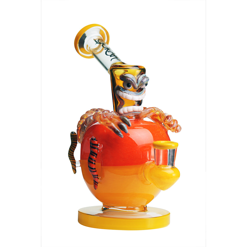 Lookah 9″ Mini Poison Apple Bong (WPC1210) Yellow