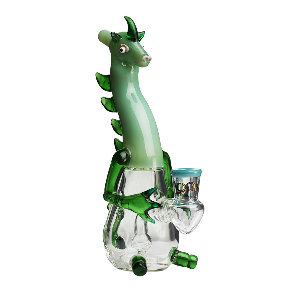 Lookah 10″ Mini Cute Dragon Bong (WPC1215) Green