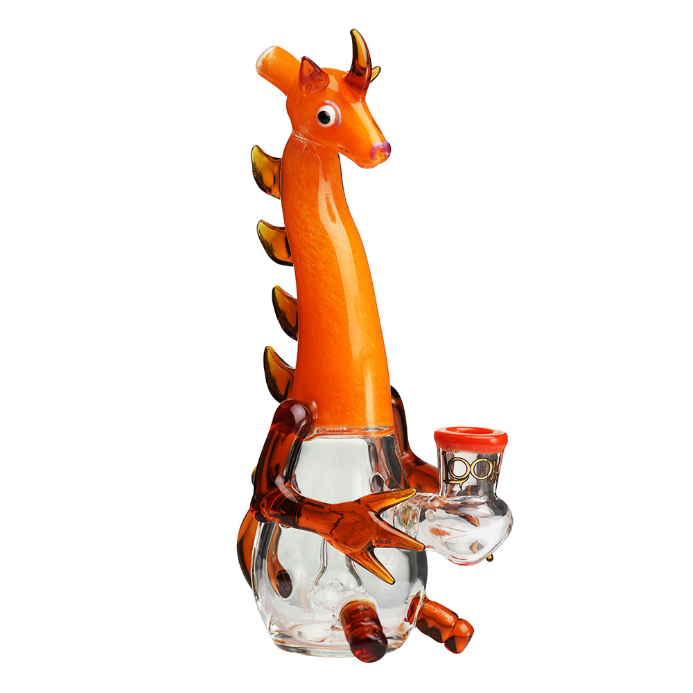 Lookah 10″ Mini Cute Dragon Bong (WPC1215) Orange