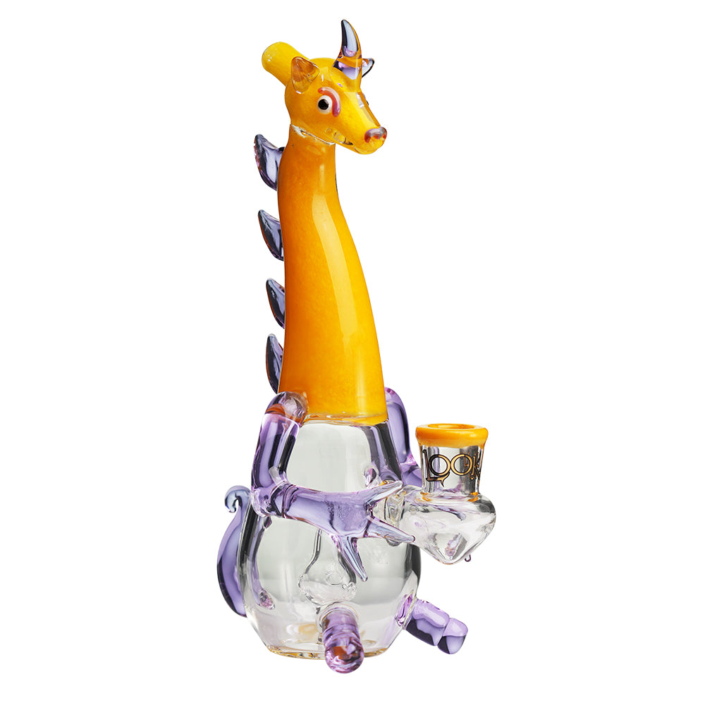 Lookah 10″ Mini Cute Dragon Bong (WPC1215) Yellow