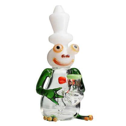 Lookah 10” Cool Frog Dab Rig (WPC1216) White Jade