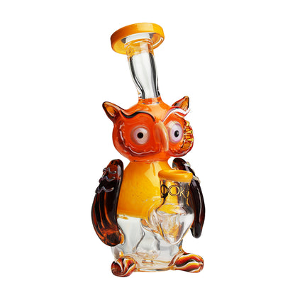 Lookah 9” Mini Cute Owl Dab Rig (WPC1217) Yellow