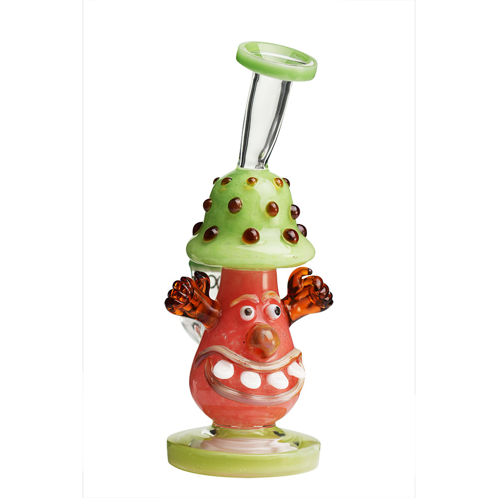 Lookah 11” Cute Clown Mushroom Dab Rig (WPC1218) Green