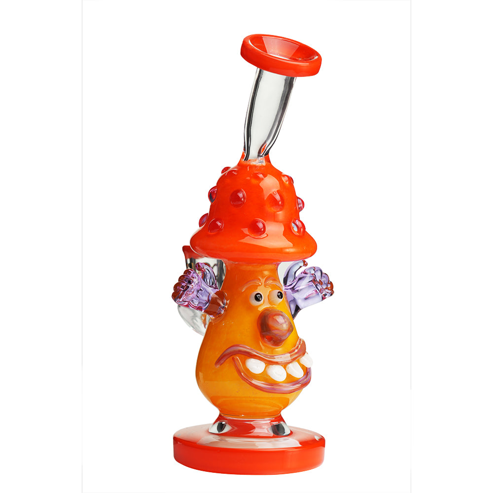 Lookah 11” Cute Clown Mushroom Dab Rig (WPC1218) Orange