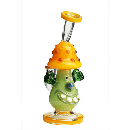 Lookah 11” Cute Clown Mushroom Dab Rig (WPC1218) Yellow