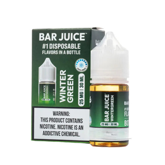 Wintergreen | Bar Juice BJ15000 Salt | 30mL with packaging