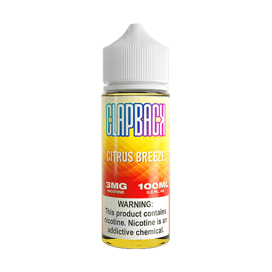 Citrus Breeze by Saveurvape - ClapBack TF-Nic Series 100mL Bottle