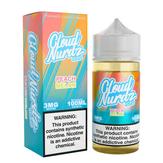 Peach Melon Ice | Cloud Nurdz | 100mL with packaging