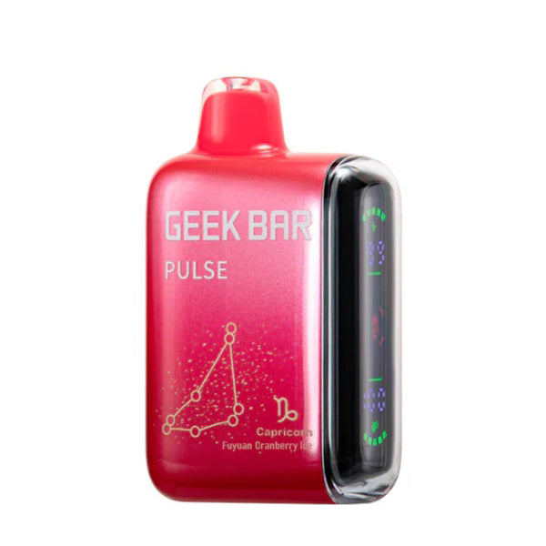 Geek Bar Pulse Disposable 15000 Puff 16mL 50mg fuyuan cranberry ice