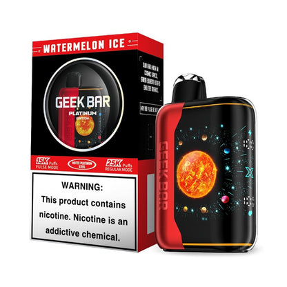 Geek Bar Pulse X Disposable watermelon ice with packaging