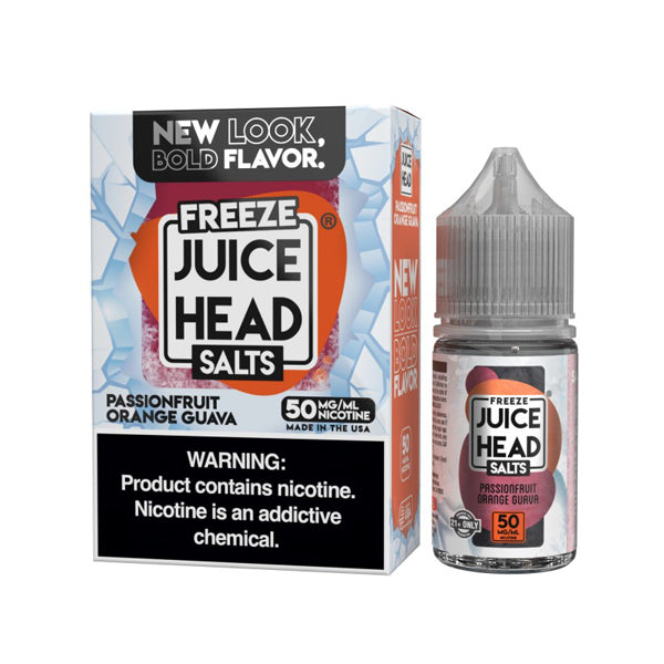 Passionfruit Orange Guava Freeze | Juice Head Salts | 30mL with packaging