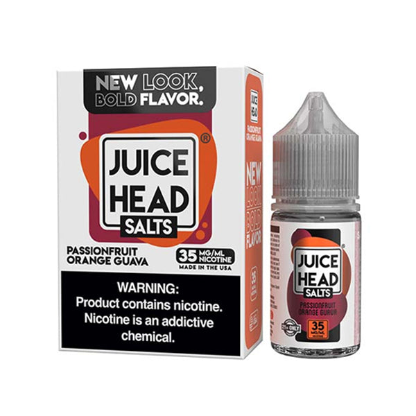 Passionfruit Orange Guava | Juice Head Salts | 30mL with packaging