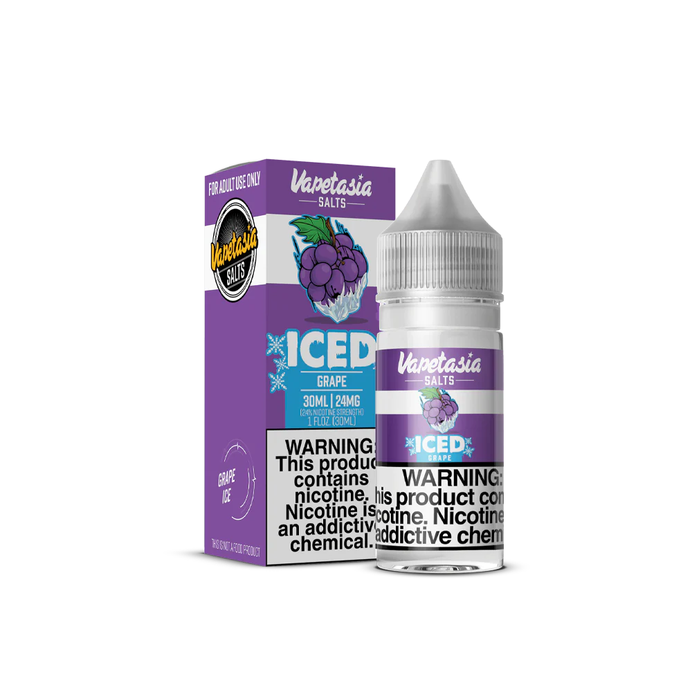 Killer Fruits Iced Grape by Vapetasia Salts Series 30mL with Packaging