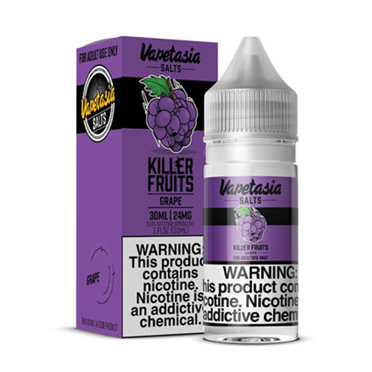 Killer Fruits Grape by Vapetasia Salts Series 30mL with Packaging